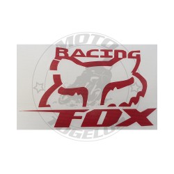 Αυτοκόλλητο Fox Racing Χρώμα Κόκκινο 8x13