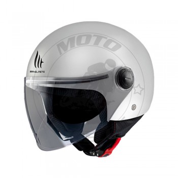 Κράνος Jet Street S ECE22.06 Α0 Χρώμα Άσπρο Gloss MT