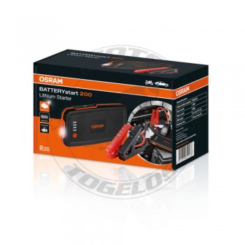 Εκκινητής Μπαταρίας-Booster 200 OBSL200 6000Mah Osram