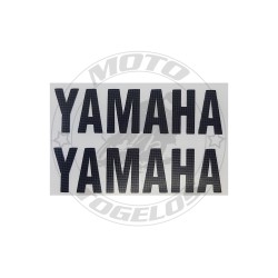Αυτοκόλλητο Yamaha Διπλό Ανάγλυφο Χρώμα Μαύρο 8x5cm