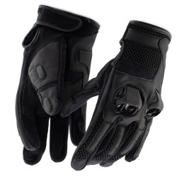 Γάντια Μοτοσυκλέτας Snake Black Pac