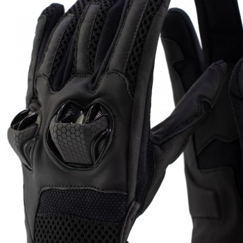 Γάντια Μοτοσυκλέτας Snake Black Pac