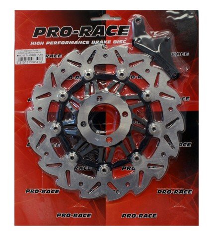ΔΙΣΚΟΠΛΑΚΑ ΕΜΠΡΟΣ OVERSIZE 300MM ΜΑΥΡΗ INNOVA 125 PRORACE  ΜΑΡΓΑΡΙΤΑ 0580101WOB