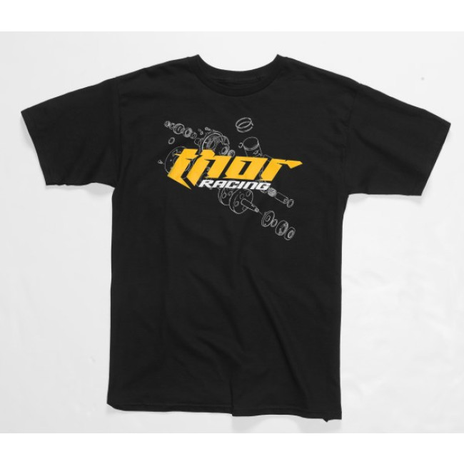 T-SHIRT THOR S4 PRO CIRCUIT BLACK