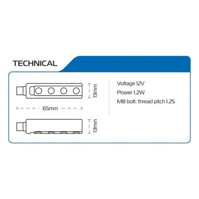 Φλάς Σετ CELL Indicators (incl. 2 resistors) Oxford EL351