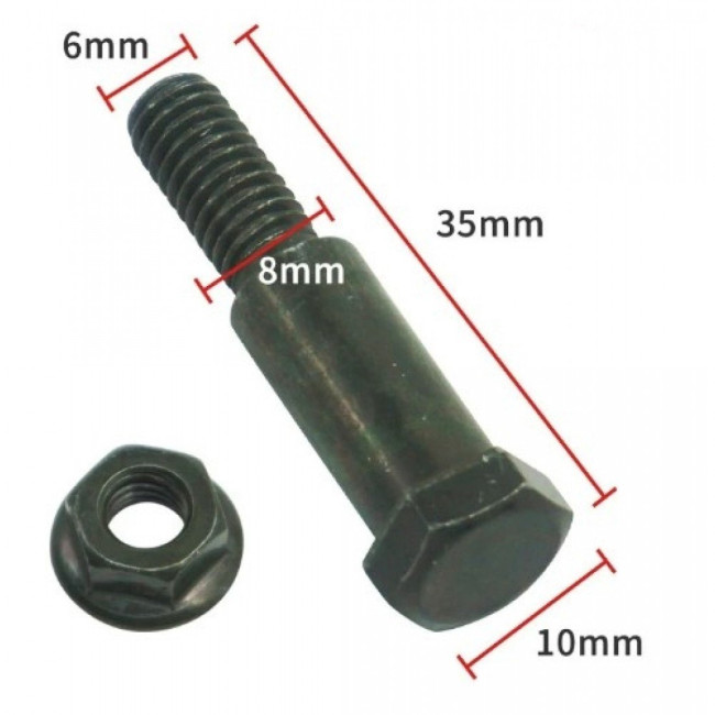 ΒΙΔΑ ΜΑΝΕΤΑΣ ΜΕ ΠΑΞΙΜΑΔΙ M8/35mm (1τεμ) ΣΕΤ BELTA