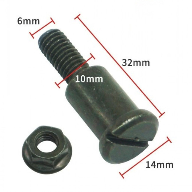 ΒΙΔΑ ΜΑΝΕΤΑΣ ΜΕ ΠΑΞΙΜΑΔΙ M10/32mm (1τεμ) ΣΕΤ BELTA