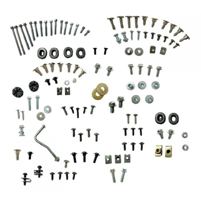 ΒΙΔΕΣ ΣΕΤ ΠΛΑΣΤΙΚΩΝ & ΚΙΝΗΤΗΡΑ HONDA SUPRA 100 ROC