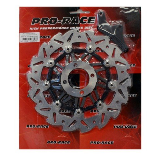 ΔΙΣΚΟΠΛΑΚΑ ΕΜΠΡΟΣ OVERSIZE 300MM ΜΑΥΡΗ INNOVA 125 PRORACE  ΜΑΡΓΑΡΙΤΑ 0580101WOB