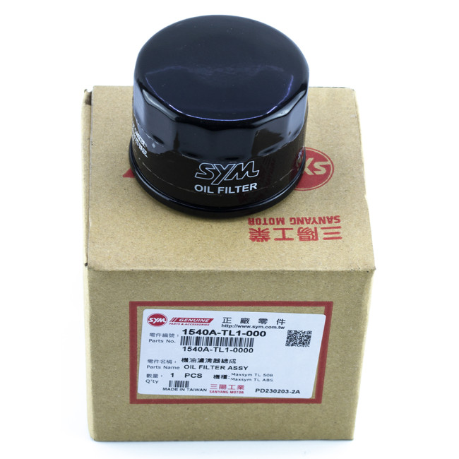 ΦΙΛΤΡΟ ΛΑΔΙΟΥ MAXSYM 500 TL ΓΝΗΣΙΟ SYM 1540A-TL1-000