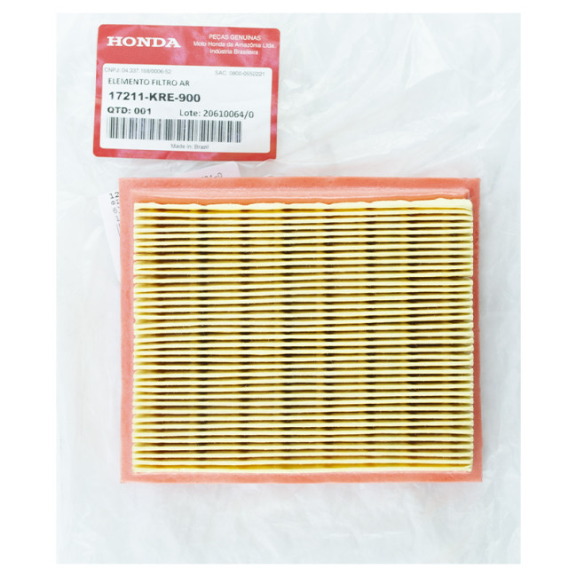 ΦΙΛΤΡΟ ΑΕΡΟΣ XR 125 04-06 ΓΝΗΣΙΟ HONDA 17211-KRE-900