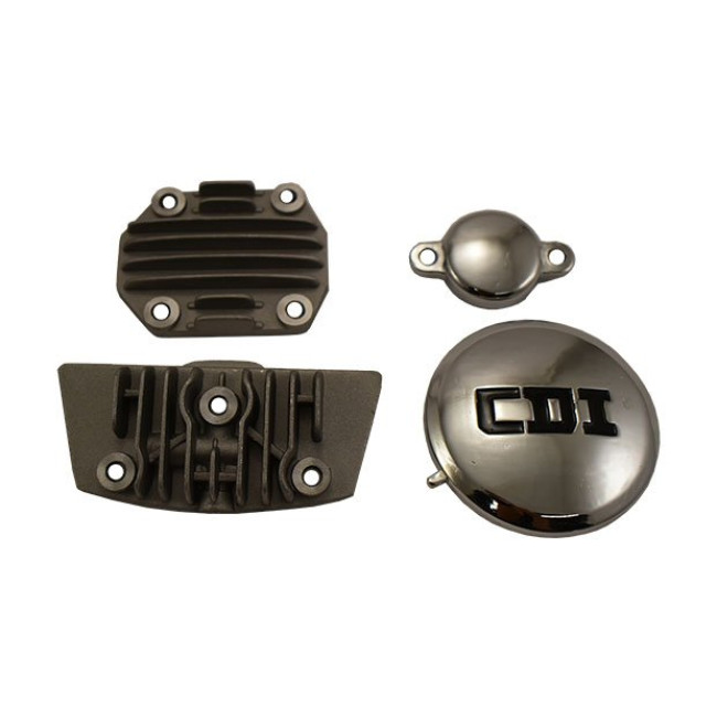 ΚΑΠΑΚΙΑ ΚΕΦΑΛΗΣ ΣΕΤ LIFAN  CDI  ΧΡΩΜΙΟ