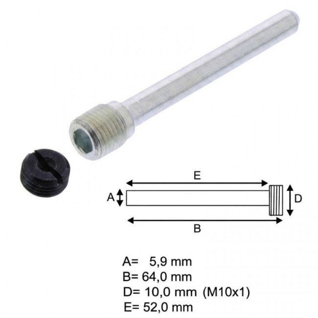 ΠΕΙΡΟΣ ΔΑΓΚΑΝΑΣ HONDA/YAMAHA 64-52mm ΠΙΣΩ  JAPAN (ΤΕΜΑΧΙΟ)