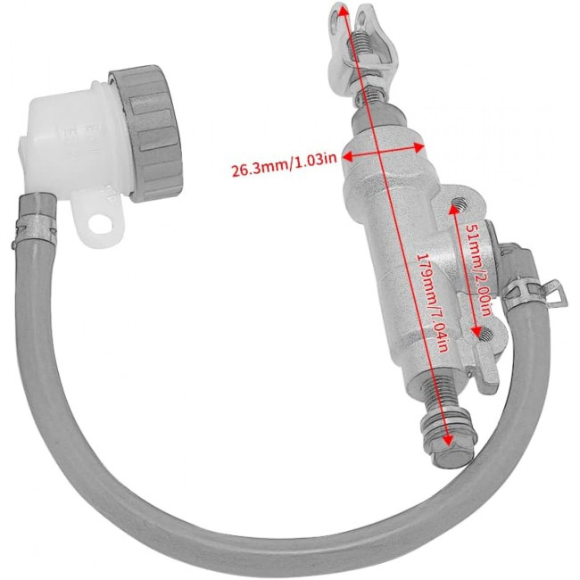 ΤΡΟΜΠΑ ΠΙΣΩ  ΦΡΕΝΟΥ ΥΑΜΑΗΑ XT 660 ROC