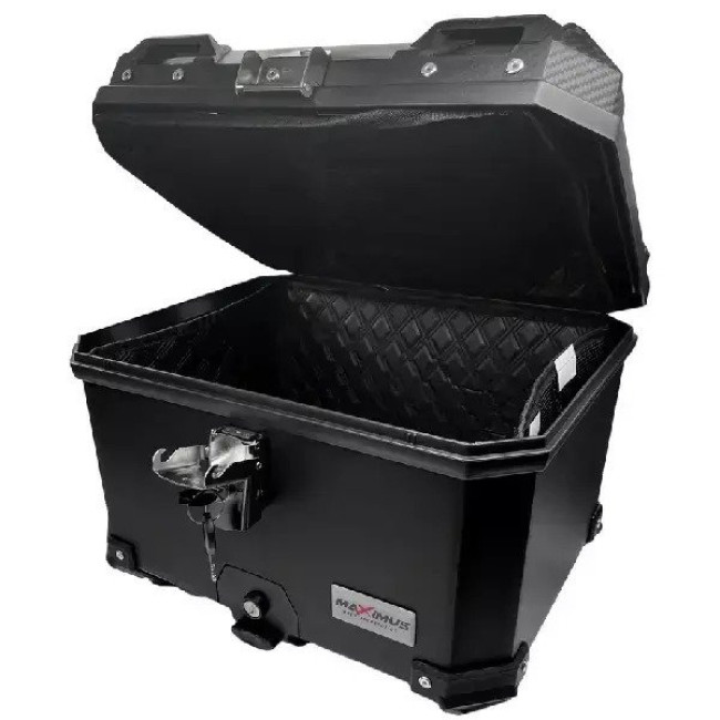 ΜΠΑΓΚΑΖΙΕΡΑ ΜΟΤΟ/ ΒΑΛΙΤΣΑ 45 Λίτρα  ΤΕΤΡΑΓΩΝΗ ΜΑΥΡΗ ΜΕ ΜΑΞΙΛΑΡΙ ΚΑΙ ΕΣΩΤΕΡΙΚΗ ΕΠΕΝΔΥΣΗ MAXIMUS MX 599