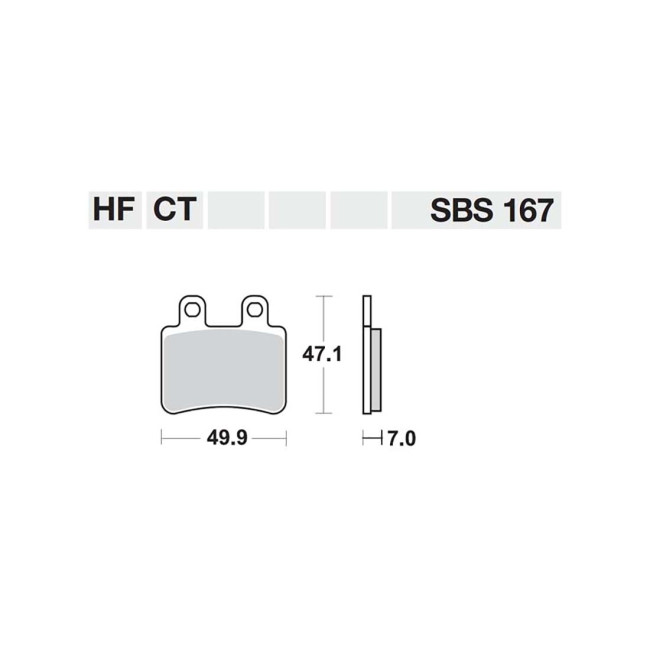 ΤΑΚΑΚΙΑ SBS 167HF SFA350