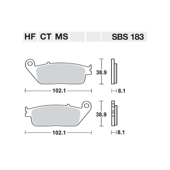 ΤΑΚΑΚΙΑ SBS 183HF SFA142