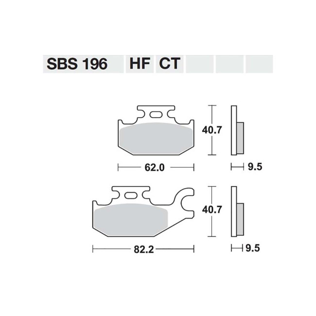 ΤΑΚΑΚΙΑ SBS 196HF SFA307