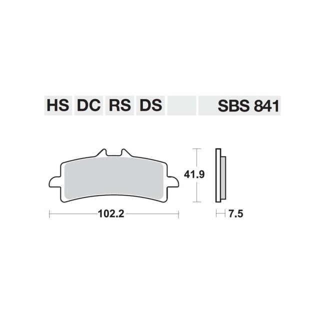 ΤΑΚΑΚΙΑ SBS 841HS FA447 FR