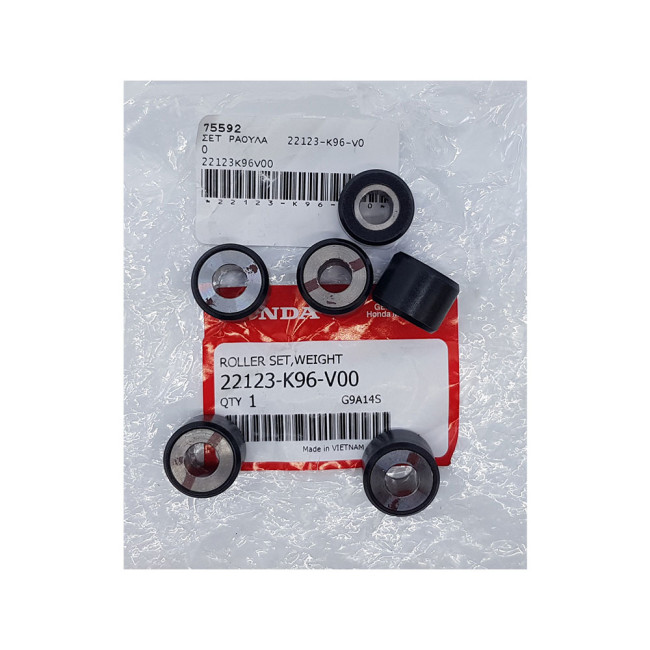 ΡΟΛΛΕΡ ΦΥΓΟΚΕΝΤΡΙΚΟΥ PCX 125 18-20 ΓΝΗΣΙΑ HONDA 22123-K96-V00   20X15 19gr