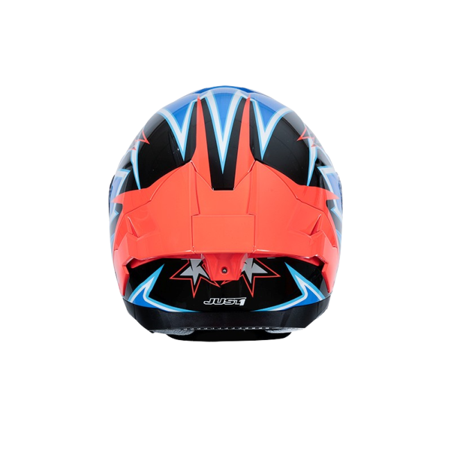 ΚΡΑΝΟΣ JUST1 FF J-STR ASTRO RED/BLUE/BLACK GLOSS
