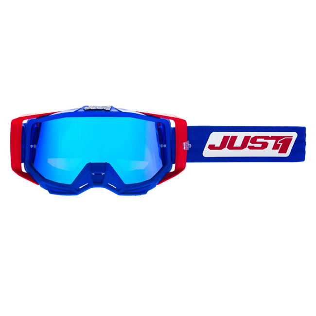 ΜΑΣΚΑ JUST1 MX IRIS 2.0 SUIT BLUE/RED/WHITE