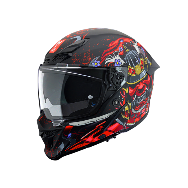 ΚΡΑΝΟΣ XVX VADER RS400 ΜΑΤ ΚΟΚΚΙΝΟ ARMOUR