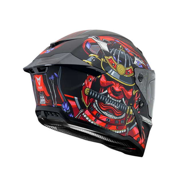 ΚΡΑΝΟΣ XVX VADER RS400 ΜΑΤ ΚΟΚΚΙΝΟ ARMOUR