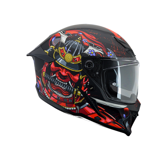 ΚΡΑΝΟΣ XVX VADER RS400 ΜΑΤ ΚΟΚΚΙΝΟ ARMOUR