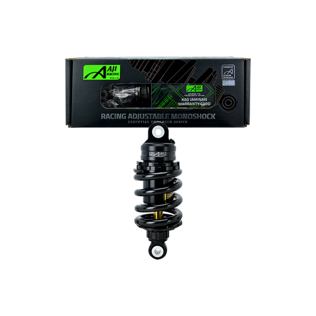 ΑΜΟΡΤΙΣΕΡ AJI RACING ΤΜΧ ΠΙΣΩ 200ΜΜ CRYPTON X 135 ΜΑΥΡΟ