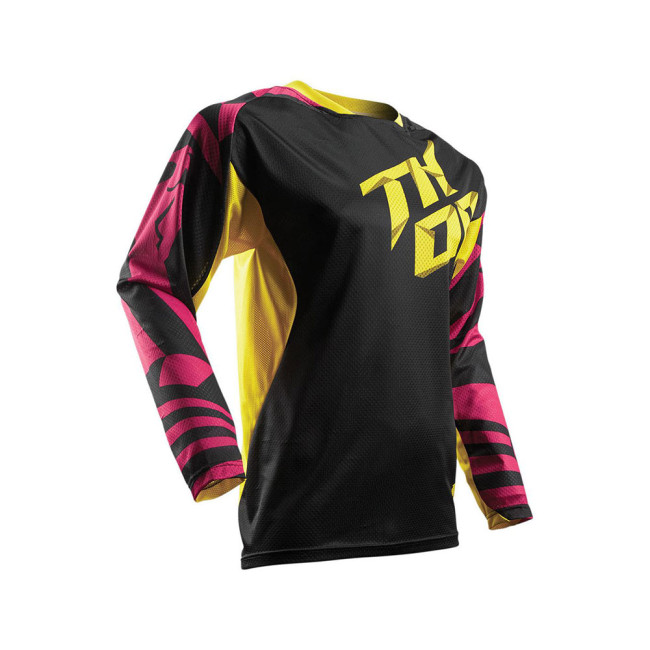 ΜΠΛΟΥΖΑ THOR FUSE AIR DAZZ S7 MAGENTA/YELLOW LARGE