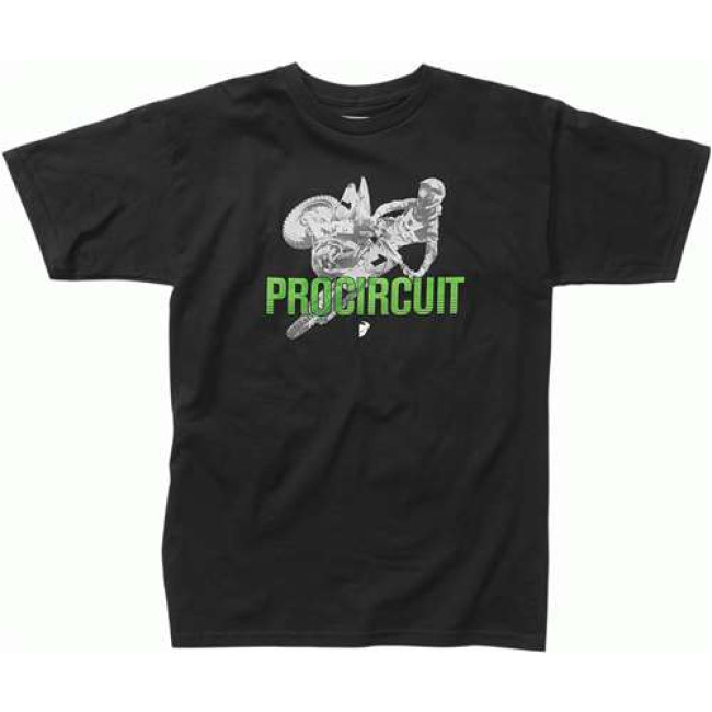 T-SHIRT THOR S4 PRO CIRCUIT BLACK