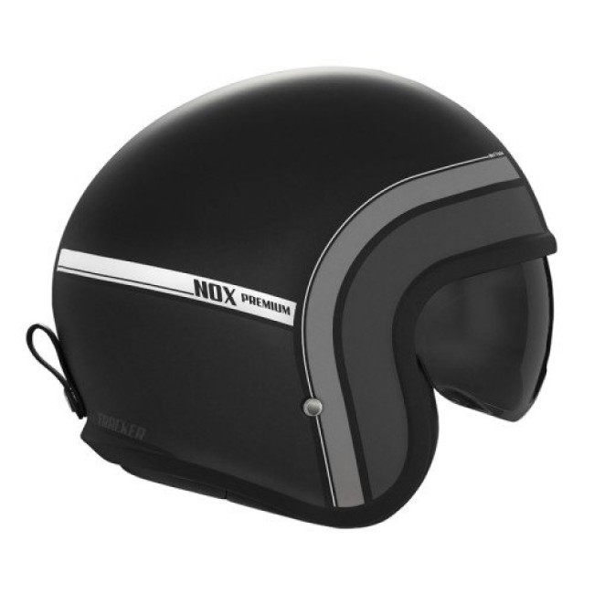 Κράνος Nox Next Tracker black/titanium matt