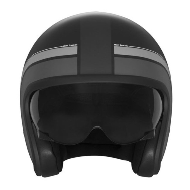 Κράνος Nox Next Tracker black/titanium matt