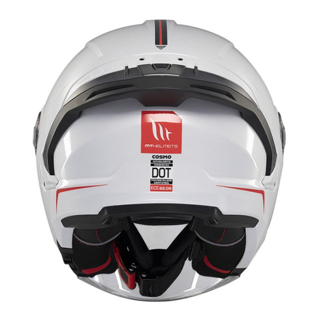 Κράνος MT Cosmo SV S ECE22.06 άσπρο gloss A0.