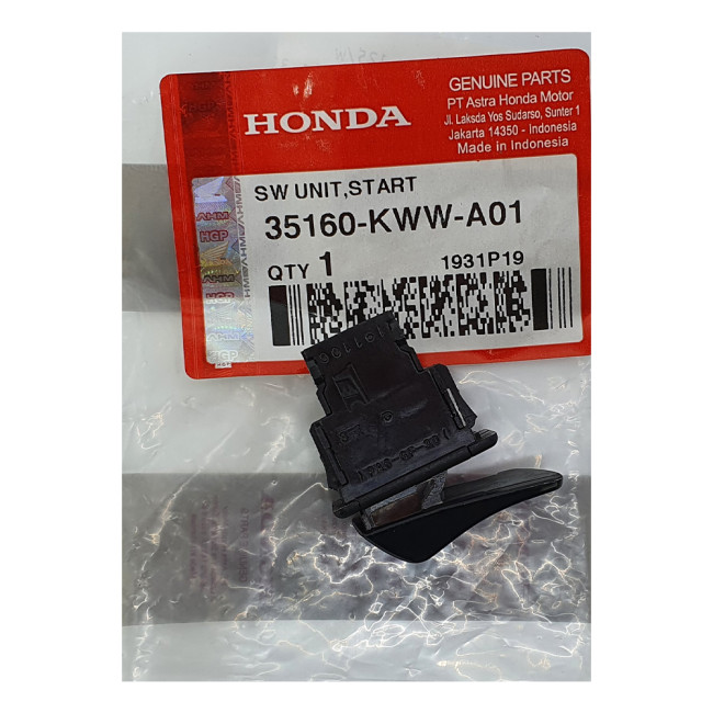 ΔΙΑΚΟΠΤΗΣ ΜΙΖΑΣ PCX 125/WAVE 110/SH 300 ΓΝΗΣΙΟΣ HONDA 35160-KWW-A01HI