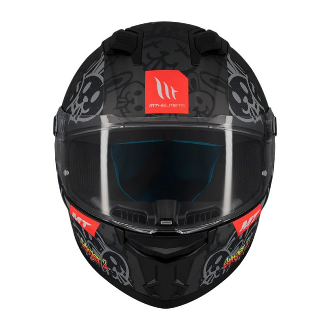 Κράνος MT Stinger 2 Ram F1 μαύρο ματ