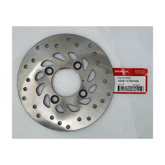 ΔΙΣΚΟΠΛΑΚΑ ΠΙΣΩ SUPRA-X 125 ΓΝΗΣΙΑ HONDA 43351-KTM-N32HI