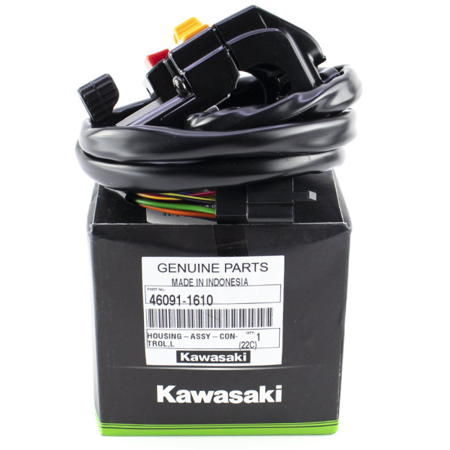 ΔΙΑΚΟΠΤΗΣ ΤΙΜΟΝΙΟΥ ΑΡΙΣΤΕΡΟΣ KAZER 115 ΓΝΗΣΙΟΣ KAWASAKI 46091-1610