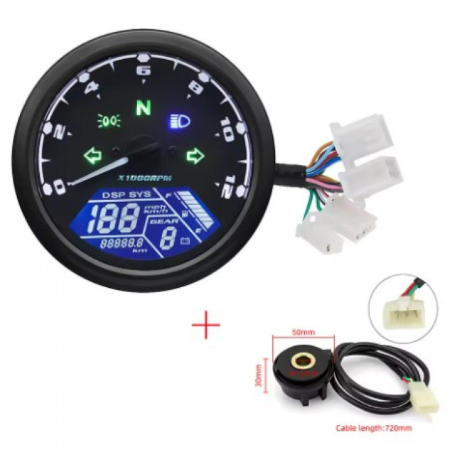 ΚΟΝΤΕΡ & ΣΤΡΟΦΟΜΕΤΡΟ UNIVERSAL ΨΗΦΙΑΚΟ ΚΙΝΑΣ