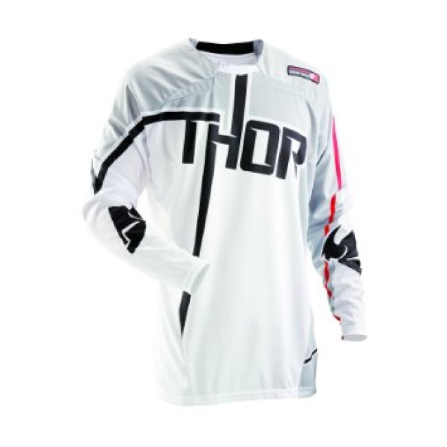 ΜΠΛΟΥΖΑ THOR  S13 FLUX CRCT RED ΜΕΓΕΘΟΣ XL