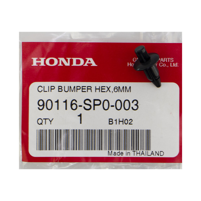 ΚΛΙΠ ΠΛΑΣΤΙΚΟ ΓΝΗΣΙΟ HONDA ΤΕΜΑΧΙΟ 90116-SP0-003