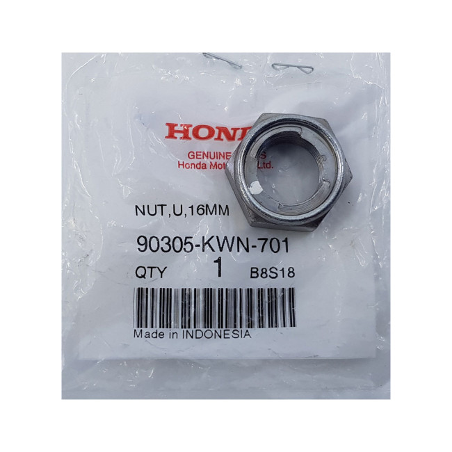 ΠΑΞΙΜΑΔΙ 16mm ΠΙΣΩ ΤΡΟΧΟΥ PCX 125 ΓΝΗΣΙΟ HONDA 90305-KWN-701