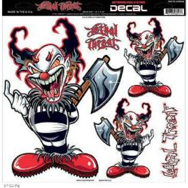 ΑΥΤΟΚΟΛΛΗΤΑ DECAL AX CLOWN