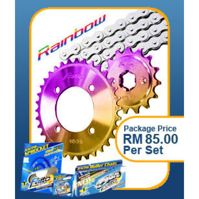 ΓΡΑΝΑΖΙΑ ΣΕΤ CRYPTON X RAINBOW  415 FAITO