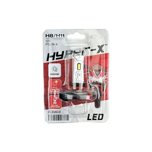 ΛΑΜΠΑ LED H8/H11 HYPER-X