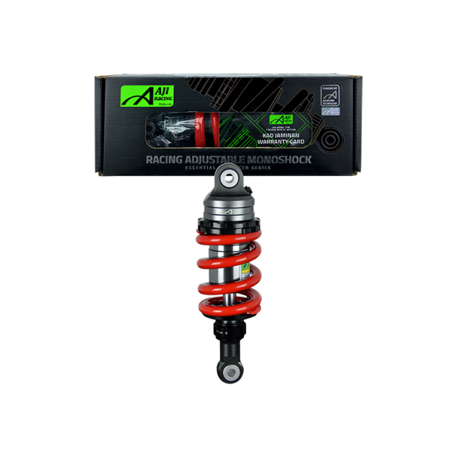 Αμορτισέρ πίσω 230mm Honda GTR 150 / Malaguti Spectre AJI RACING κόκκινο χρλωμα
