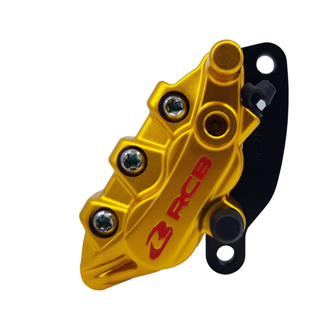 Δαγκάνα 2πίστονη Yamaha Crypton 135 Racing Boy S-series Χρυσή