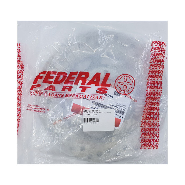 ΔΙΣΚΟΠΛΑΚΑ ΕΜΠΡΟΣ HONDA SUPRA 100 FEDERAL