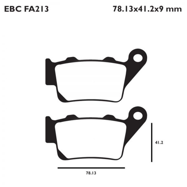 Τακάκια EBC FA213